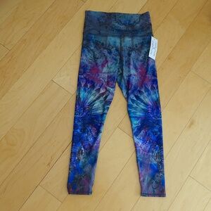 NWT Women's Evolution & Creation Athletic High-Waist Colorful Yoga Leggings - S